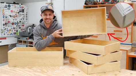 how to make metal drawer boxes|1 2 plywood drawer boxes.